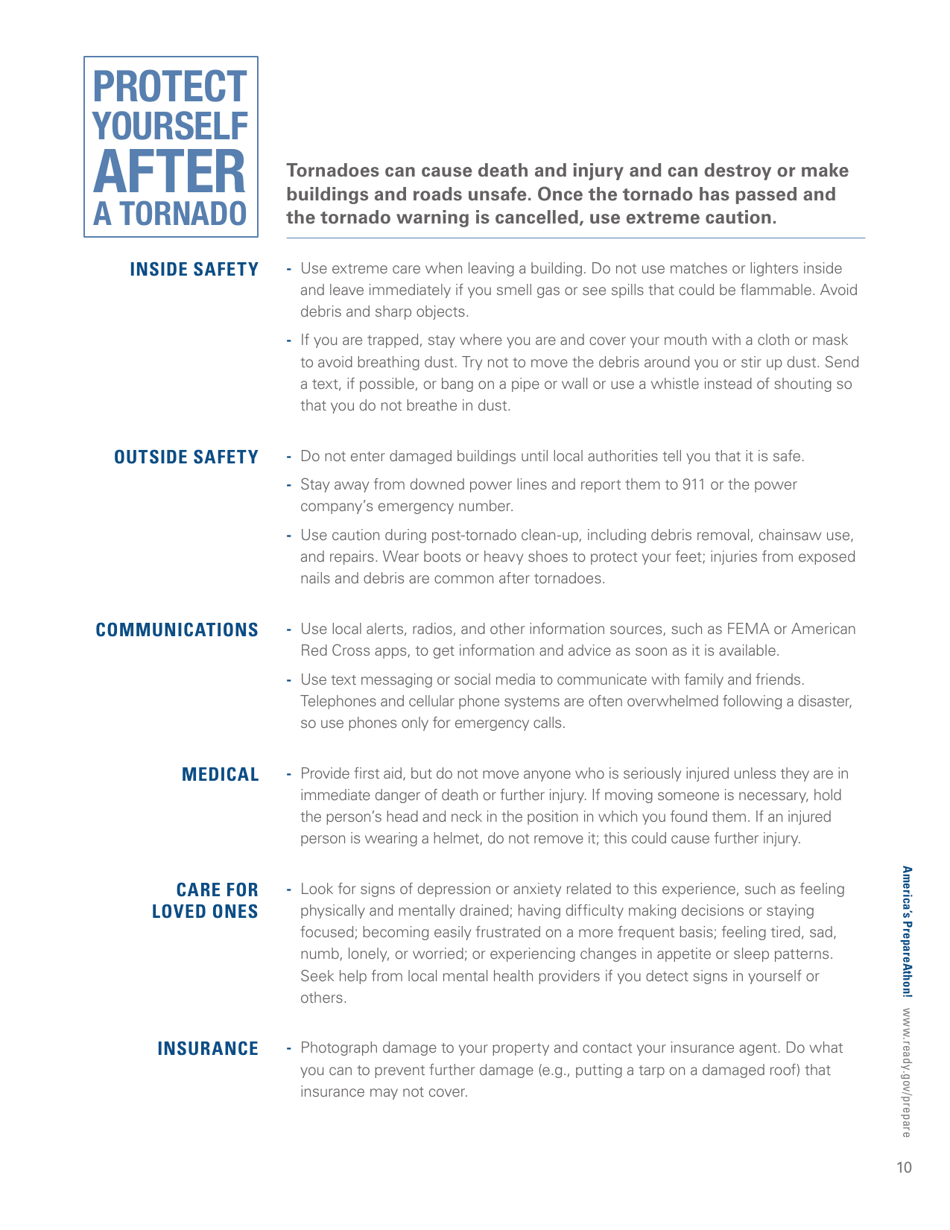 How to Prepare for a Tornado, Page 10