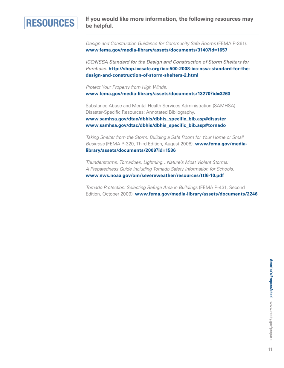 How to Prepare for a Tornado, Page 11