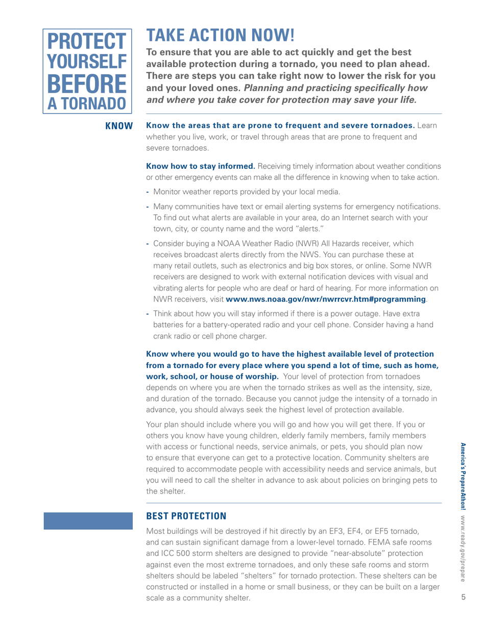 How to Prepare for a Tornado, Page 5