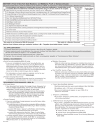 Form ID-44 How to Apply for a New York: Learner Permit, Driver License, Non-driver Id Card - New York, Page 3