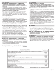 Form ID-44 How to Apply for a New York: Learner Permit, Driver License, Non-driver Id Card - New York, Page 4