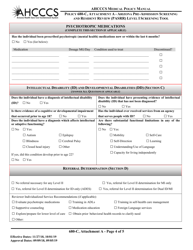 Attachment A Policy 680-c - Arizona Pre-admission Screening and Resident Review (Pasrr) Level I Screening Tool - Arizona, Page 4