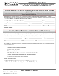 Attachment A Policy 680-c - Arizona Pre-admission Screening and Resident Review (Pasrr) Level I Screening Tool - Arizona, Page 5
