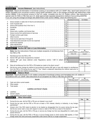 IRS Form 8858 Information Return of U.S. Persons With Respect to Foreign Disregarded Entities (Fdes) and Foreign Branches (Fbs), Page 2