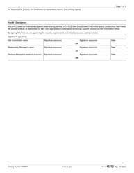 IRS Form 15272 Vita/Tce Security Plan, Page 4