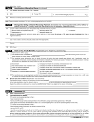 IRS Form W-8BEN-E Certificate of Status of Beneficial Owner for United States Tax Withholding and Reporting (Entities), Page 2
