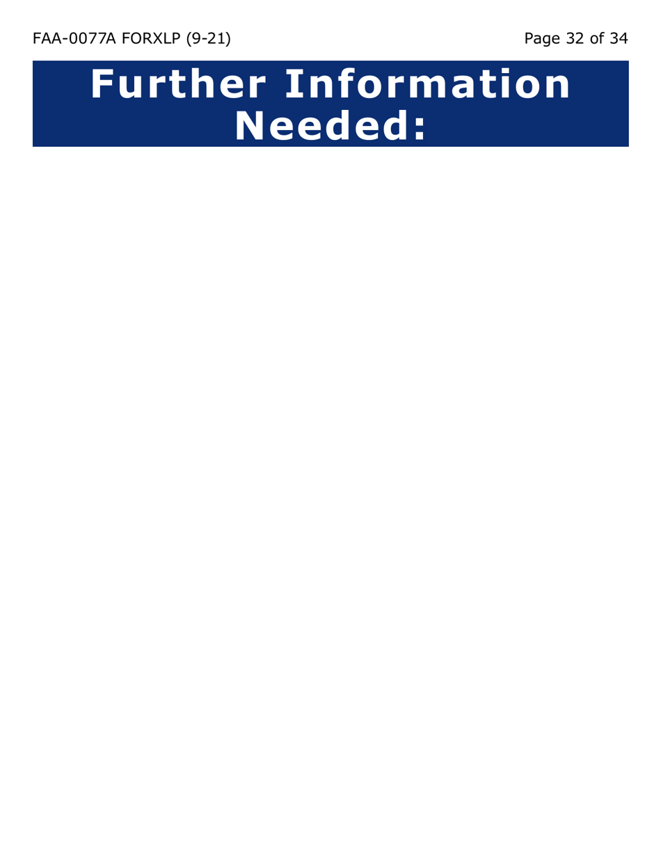 Form FAA-0077A-XLP Information Request and Pending Information Agreement - Extra Large Print - Arizona, Page 32