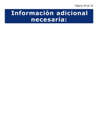 Formulario FAA-0077A-SXLP Solicitud De Informacion Y Acuerdo Para Proporcionar Informacion Que Falta - Letra Extra Grande - Arizona (Spanish), Page 29