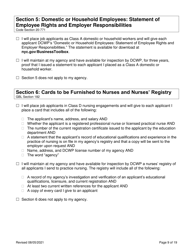 Employment Agency Self-certification - New York City, Page 9