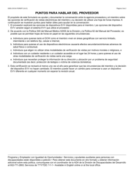 Formulario DDD-2101A-S Certificado De La Hoja De Horas Para La Verificacion De Visita Electronica (Evv) - Arizona (Spanish), Page 2