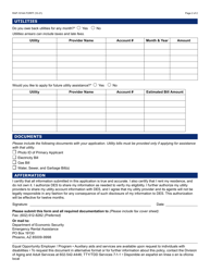 Form RAP-1014A Utilities Only Application - Arizona, Page 2