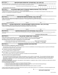 Form PS2010 Application for Special Plates - Minnesota, Page 2