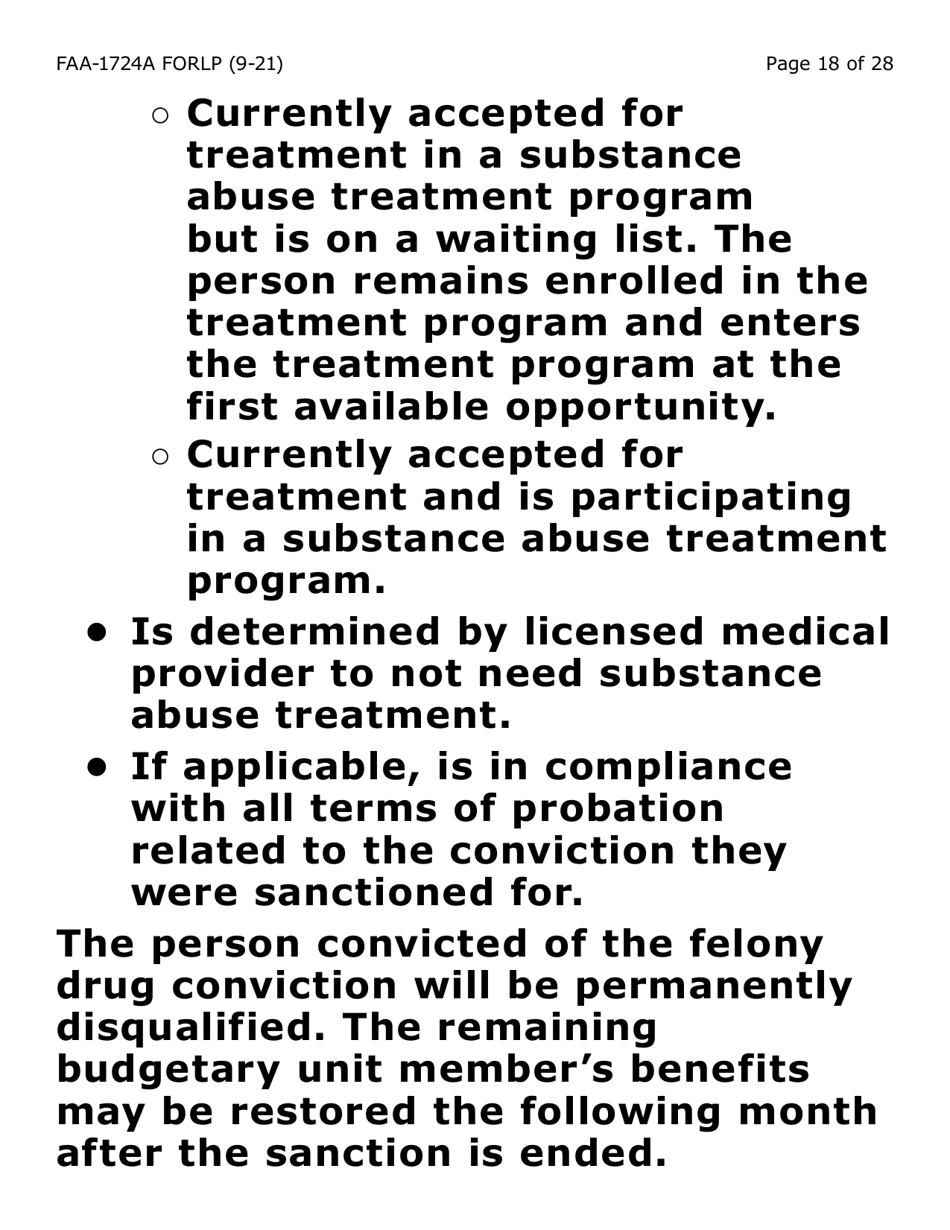 Form FAA-1724A-LP Application Signature Pages - Large Print - Arizona, Page 18