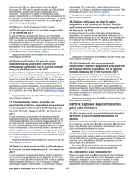 Instrucciones para IRS Formulario 941-X (PR) Ajuste a La Declaracion Federal Trimestral Del Patrono O Reclamacion De Reembolso (Puerto Rican Spanish), Page 23