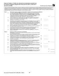Instrucciones para IRS Formulario 941-X (PR) Ajuste a La Declaracion Federal Trimestral Del Patrono O Reclamacion De Reembolso (Puerto Rican Spanish), Page 29
