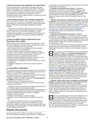 Instrucciones para IRS Formulario 941-X (PR) Ajuste a La Declaracion Federal Trimestral Del Patrono O Reclamacion De Reembolso (Puerto Rican Spanish), Page 7