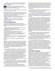 Instrucciones para IRS Formulario 2848(SP) Poder Legal Y Declaracion Del Representante (Spanish), Page 2