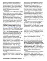Instrucciones para IRS Formulario 2848(SP) Poder Legal Y Declaracion Del Representante (Spanish), Page 7