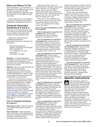 Instructions for IRS Form 8865 Schedule K-2, K-3, Page 2