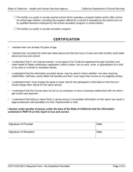 Form CCP2145 Calworks Child Care Reimbursement Report - California, Page 4