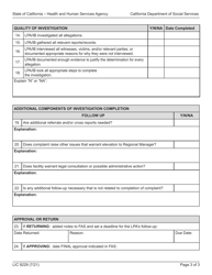 Form LIC9229 Licensing Program Manager (Lpm) Checklist for Complaint Review - California, Page 3
