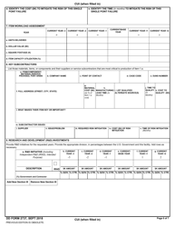 DD Form 2737 Industrial Capabilities Questionnaire, Page 6