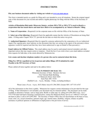 Minnesota Business Corporation Articles of Dissolution When Shares Have Been Issued - Minnesota, Page 2