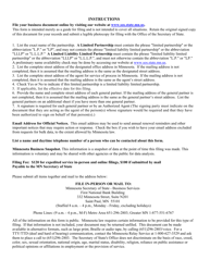 Certificate of Minnesota Limited Partnership - Minnesota, Page 4