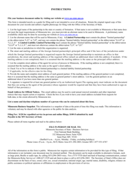Foreign Limited Partnership Certificate of Authority - Minnesota, Page 4