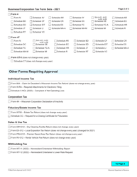 Scannable Forms Requiring Approval - Wisconsin, Page 2