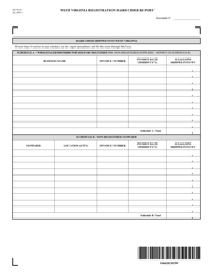 Form HCW-01 West Virginia Hard Cider Report - West Virginia, Page 2
