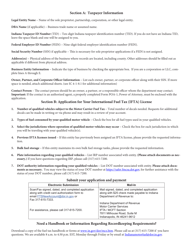 Form IFTA-1A (State Form 54049) International Fuel Tax Agreement Application - Indiana, Page 5