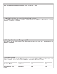 Form ST-200 (State Form 48843) Utility Sales Tax Exemption Application - Indiana, Page 2