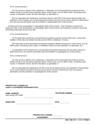 GSA Form 1582 Revocable License for Non-federal Use of Real Property, Page 6