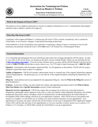 Instructions for USCIS Form I-129S Nonimmigrant Petition Based on Blanket L Petition