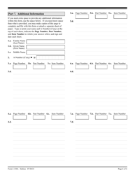 USCIS Form I-130A Supplemental Information for Spouse Beneficiary, Page 6