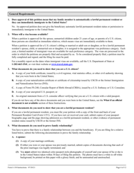 Instructions for USCIS Form I-130, I-130A, Page 6