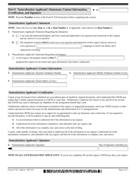 USCIS Form N-336 Request for a Hearing on a Decision in Naturalization Proceedings Under Section 336, Page 4