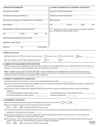 Form WH-226 Application for Authority to Employ Workers With Disabilities at Subminimum Wages, Page 2