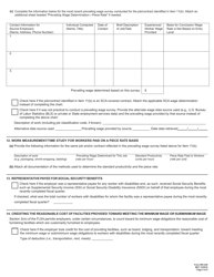 Form WH-226 Application for Authority to Employ Workers With Disabilities at Subminimum Wages, Page 4