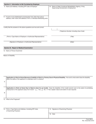 Form WH-2 Application for Special Industrial Homeworker&#039;s Certificate, Page 2