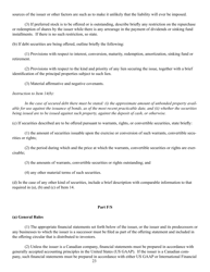 SEC Form 0486 (1-A) Regulation a Offering Statement Under the Securities Act of 1933, Page 23