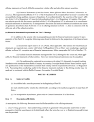 SEC Form 0486 (1-A) Regulation a Offering Statement Under the Securities Act of 1933, Page 26