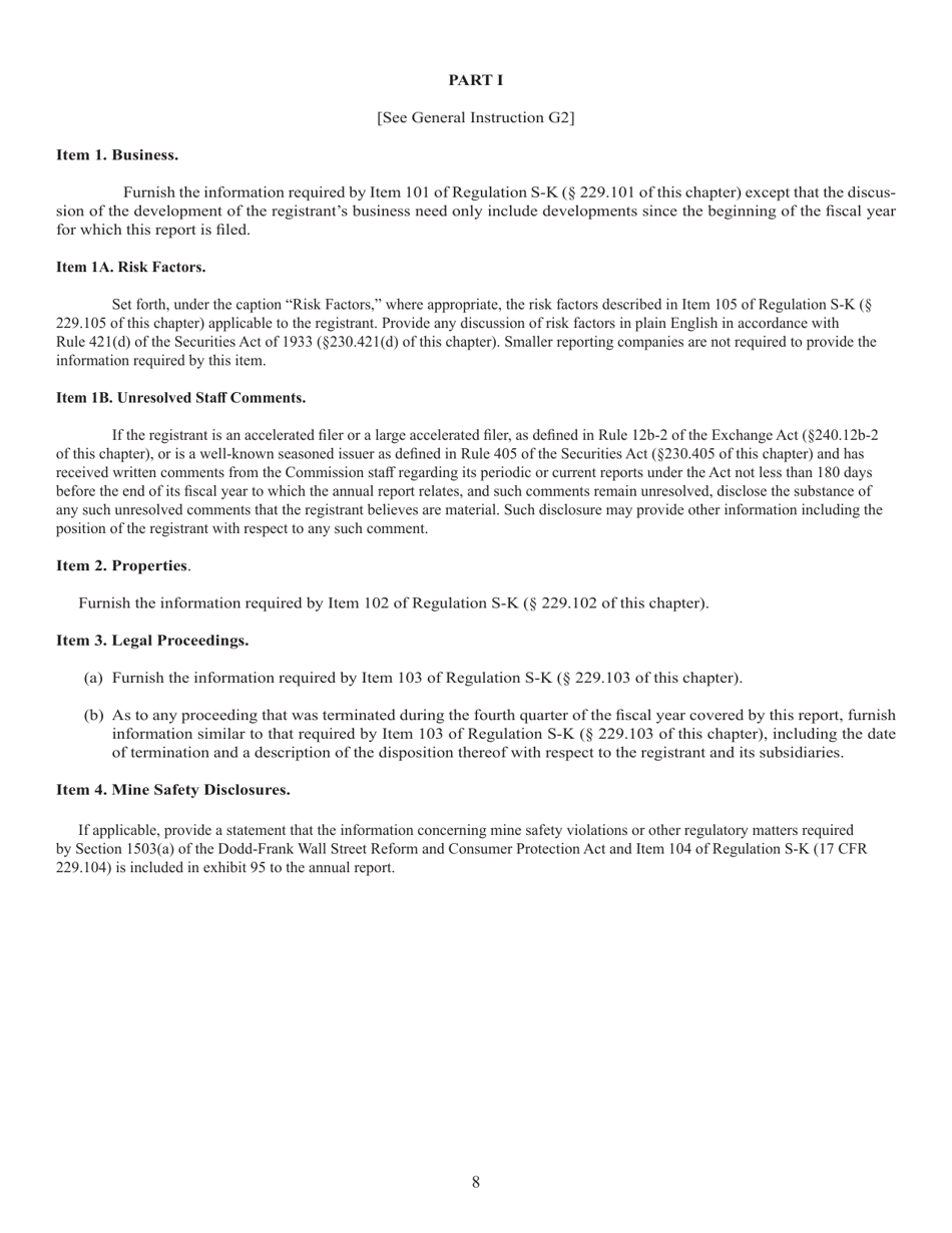 SEC Form 1673 (10-K) Annual Report Pursuant to Section 13 or 15(D) of the Securities Exchange Act of 1934, Page 8