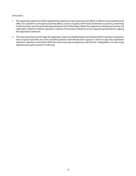 SEC Form 1983 (F-3) Registration Statement for Securities of Certain Foreign Private Issuers, Page 13