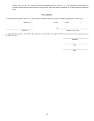 SEC Form 2106 (N-14) Form for the Registration of Securities Issued in Business Combination Transactions by Investment Companies and Business Development Companies, Page 14