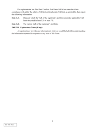 SEC Form 2941 (N-RN) Current Report for Registered Management Investment Companies and Business Development Companies, Page 6
