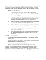 SEC Form 2846 (N-CEN) Annual Report for Registered Investment Companies, Page 19