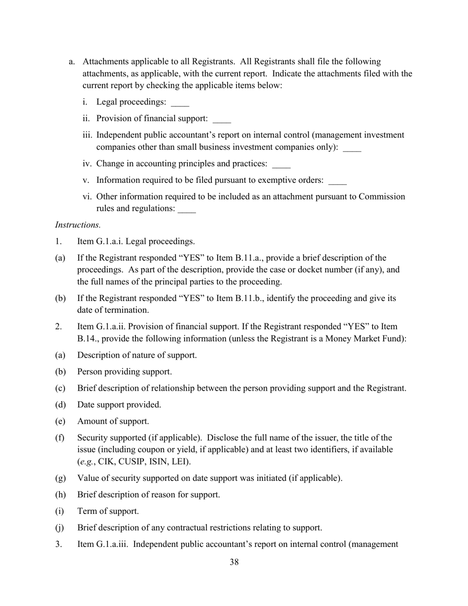 SEC Form 2846 (N-CEN) Annual Report for Registered Investment Companies, Page 39