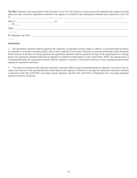 SEC Form 1398 (S-8) Registration Statement Under the Securities Act of 1933, Page 10